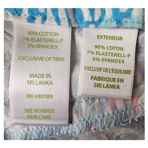 Lilly Pulitzer Textured Kelly Ankle Pants Bay Blue Into The Deep Women's Size 2 - Picture 4 of 11